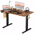 Ergonomic Height Adjustable Table with T-Shaped Metal Bracket Modern Computer Workstations