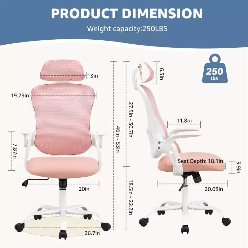 Drehbarer Chefsessel: Ergonomisches Design, Fußstütze, neigbar, PU-Leder