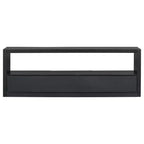 74 Zoll TV-Ständer TV-Konsole Aufbewahrungsschrank Entertainment Center Sideboard mit 3 Schubladen und offenem Regal, Braun/Schwarz/Grau – Christopher Knight Home