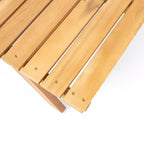Christopher Knight Home Sedona Outdoor Akazienholz 6-Sitzer-Konversationsset mit Beistelltisch und Kissen