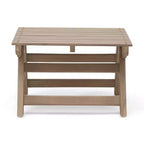 Christopher Knight Home Sedona Outdoor Akazienholz 6-Sitzer-Konversationsset mit Beistelltisch und Kissen
