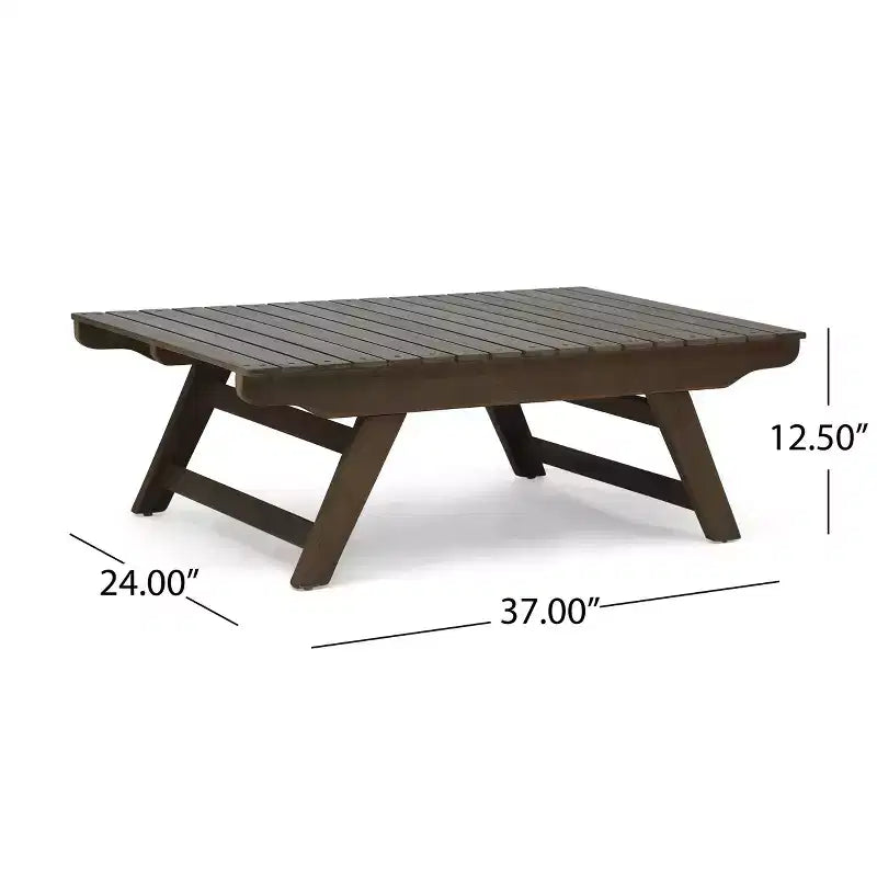 Christopher Knight Home Sedona Outdoor Akazienholz 6-Sitzer Gesprächsset mit Kissen