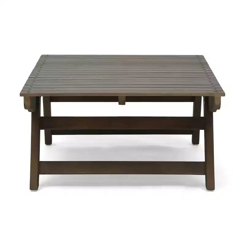 Christopher Knight Home Sedona Outdoor Akazienholz 6-Sitzer Gesprächsset mit Kissen
