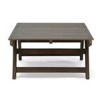 Christopher Knight Home Sedona Outdoor Akazienholz 6-Sitzer Gesprächsset mit Kissen