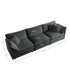 3-teiliges Polster-Sofa-Set, moderne Sofas für das Wohnzimmer