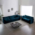 Modernes Sofa-Set für Wohnzimmer, Sofa-Set aus 2 Chenille-Sofas, 2+3-Sitzer Sofa-Set Tiefsitz-Sofa
