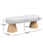 Christopher Knight Home Ofra moderne, multifunktionale, gepolsterte Esszimmerbank