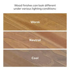 Plank+Beam Massivholz Klassische Kommode mit 3 Schubladen, kleine Schlafzimmerkommode, Schubladenkommode