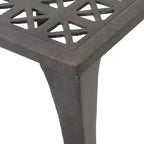 Christopher Knight Home Kai Gartenmöbel-Set aus Aluminium, 3-teilig, Bronze