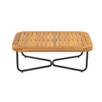 Christopher Knight Home Ofra Patio Sitzgarnitur aus Akazienholz und Eisen mit Seilgeflecht und 7 wasserabweisenden Kissen