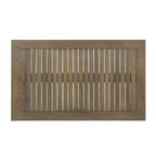 Christopher Knight Home Carolina Outdoor 5-teiliges Loungeset aus Akazienholz mit Polstern