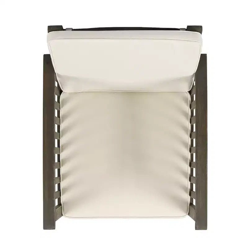 Christopher Knight Home Carolina Outdoor 5-teiliges Loungeset aus Akazienholz mit Polstern