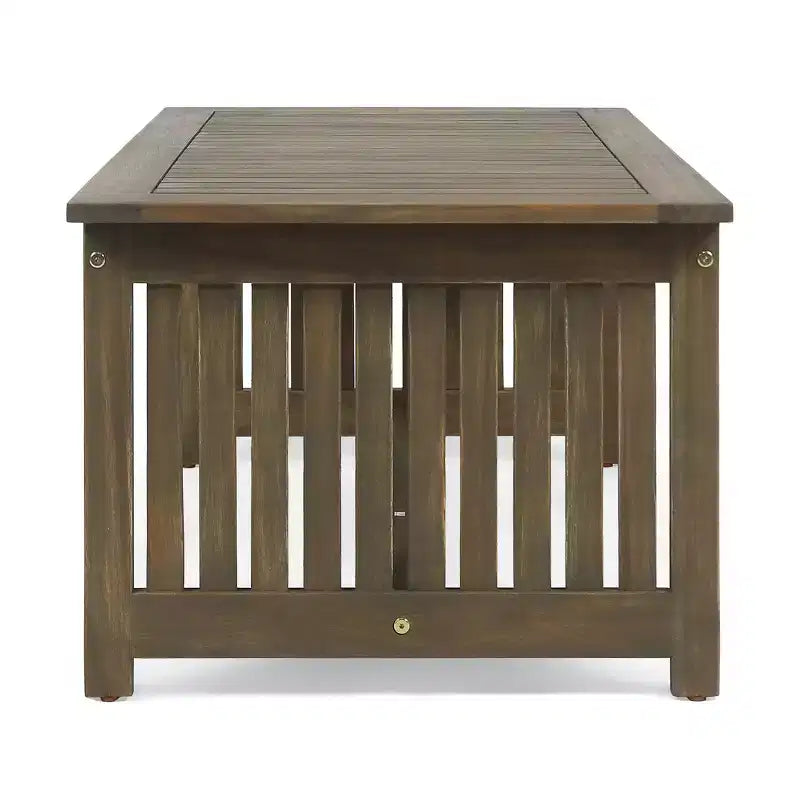 Christopher Knight Home Carolina Outdoor 5-teiliges Loungeset aus Akazienholz mit Polstern
