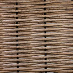4-teiliges Outdoor-Sitzgruppen-Set aus Akazienholz in Braun - Teamson Home: Sitze mit Kissen & passendem Couchtisch