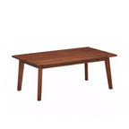 4-teiliges Outdoor-Sitzgruppen-Set aus Akazienholz in Braun - Teamson Home: Sitze mit Kissen & passendem Couchtisch
