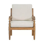 Christopher Knight Home Pendry 4-teiliges Outdoor-Sitzgruppen-Set aus Akazienholz mit wasserabweisenden Kissen