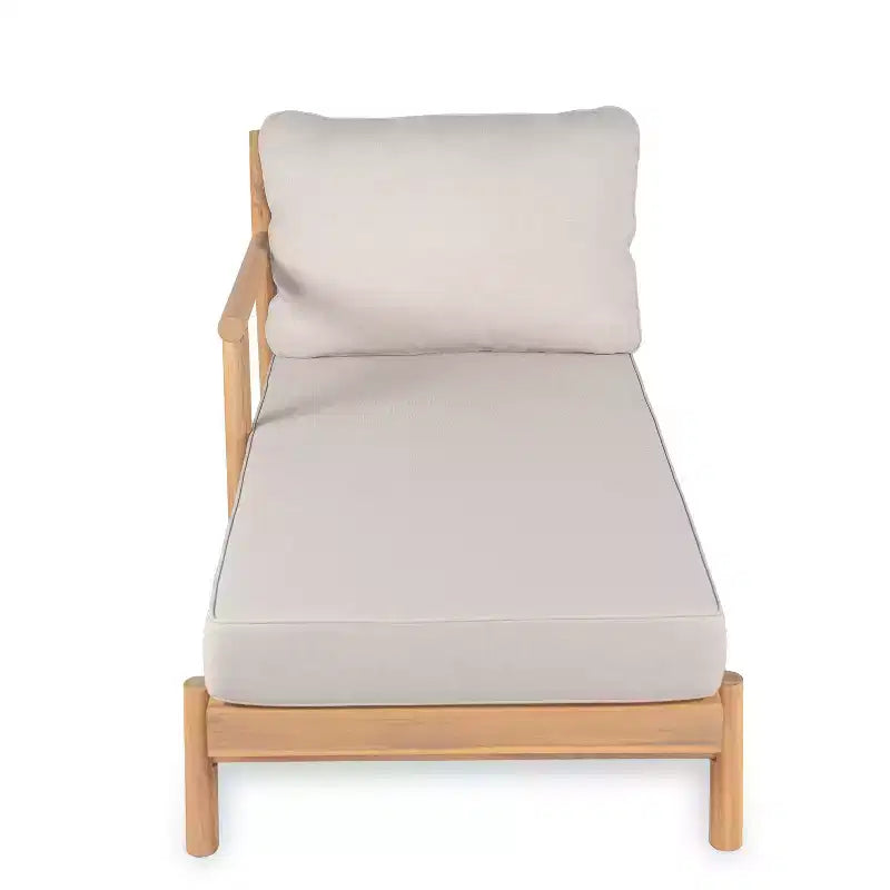 Christopher Knight Home Shane 3-teiliges rustikales Terrassen-Set aus Akazienholz mit Lamellendesign und Polsterung