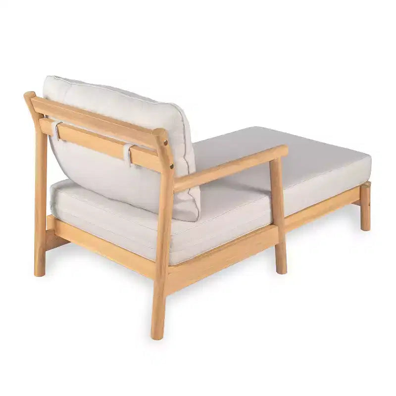 Christopher Knight Home Shane 3-teiliges rustikales Terrassen-Set aus Akazienholz mit Lamellendesign und Polsterung