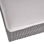 Christopher Knight Home Julie Outdoor Loungemöbel-Set aus Polyrattan, 5-teilig mit Kissen