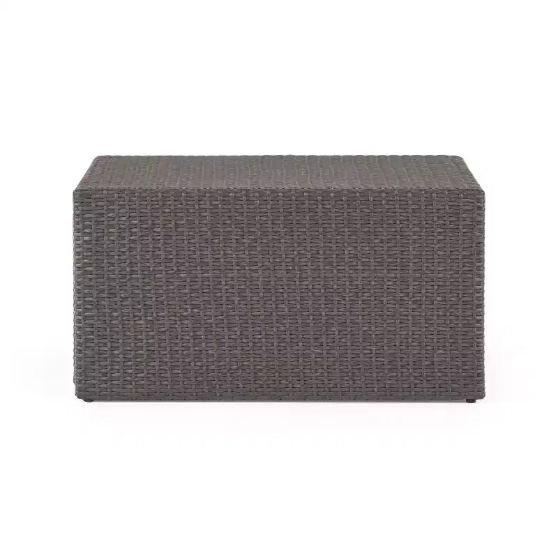 Christopher Knight Home Julie Outdoor Loungemöbel-Set aus Polyrattan, 5-teilig mit Kissen
