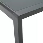 Christopher Knight Home Tiffany Outdoor Modernes 6-Sitzer-Sofaset mit Aluminiumrahmen und Couchtisch