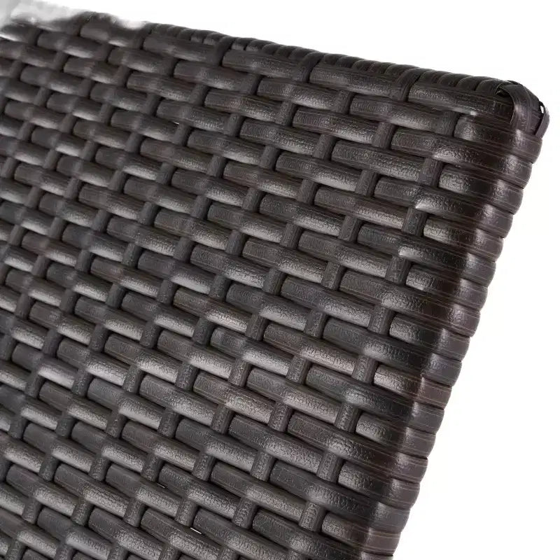 Christopher Knight Home Calvin 6-teiliges Loungeset für den Außenbereich aus Rattan und Eisen mit verstellbaren Chaiselongues und Klapptischen
