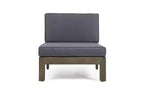 Christopher Knight Home Dominic 8-teiliges Outdoor U-förmiges Sektional-Sitzset aus Akazienholz mit Kissen