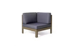 Christopher Knight Home Dominic 8-teiliges Outdoor U-förmiges Sektional-Sitzset aus Akazienholz mit Kissen