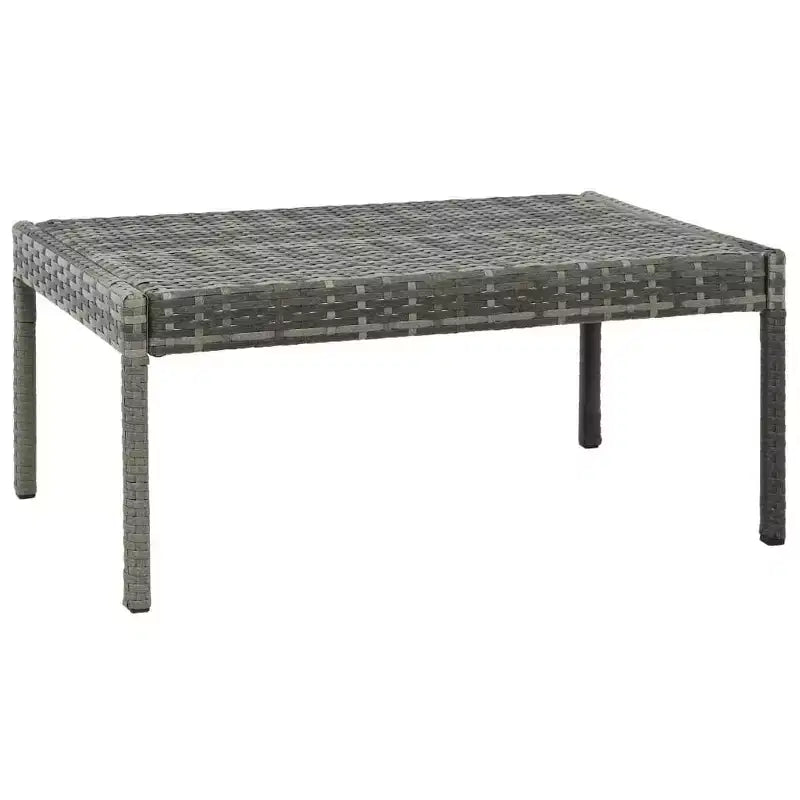 vidaXL Gartensofa Grau, Dunkelgrau