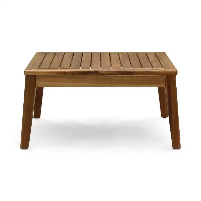 Christopher Knight Home Caelis Rustikales 6-teiliges Terrassen-Sitzset aus Akazienholz mit Lattenrost und Kissen