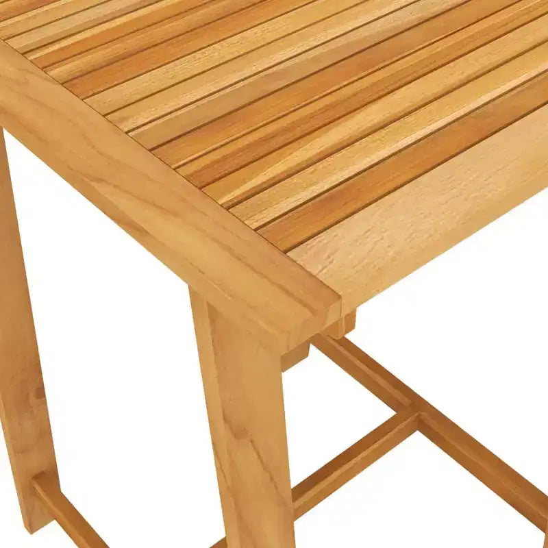 vidaXL Outdoor-Bar-Set Naturholz Akazienholz Massiv Einheitsgröße Langlebig