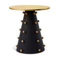 Meridian Furniture,Raven Black / Gold End Table