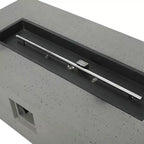 Christopher Knight Home Cape Coral Outdoor 7-Sitzer-Chat-Set aus Aluminium mit Feuertisch