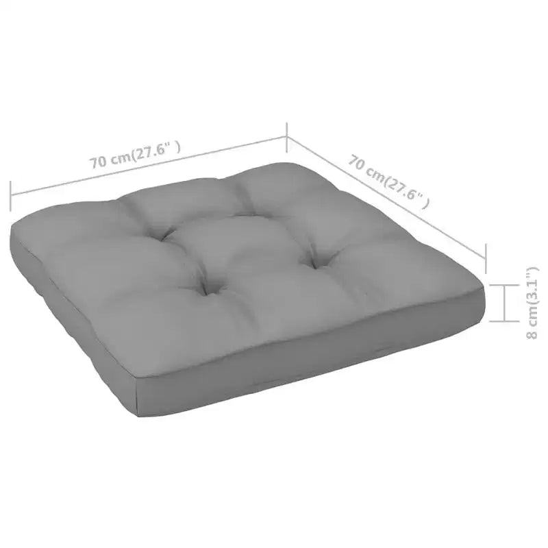 vidaXL Garten Lounge Set Massivholz Kiefer Natur Modulares Design