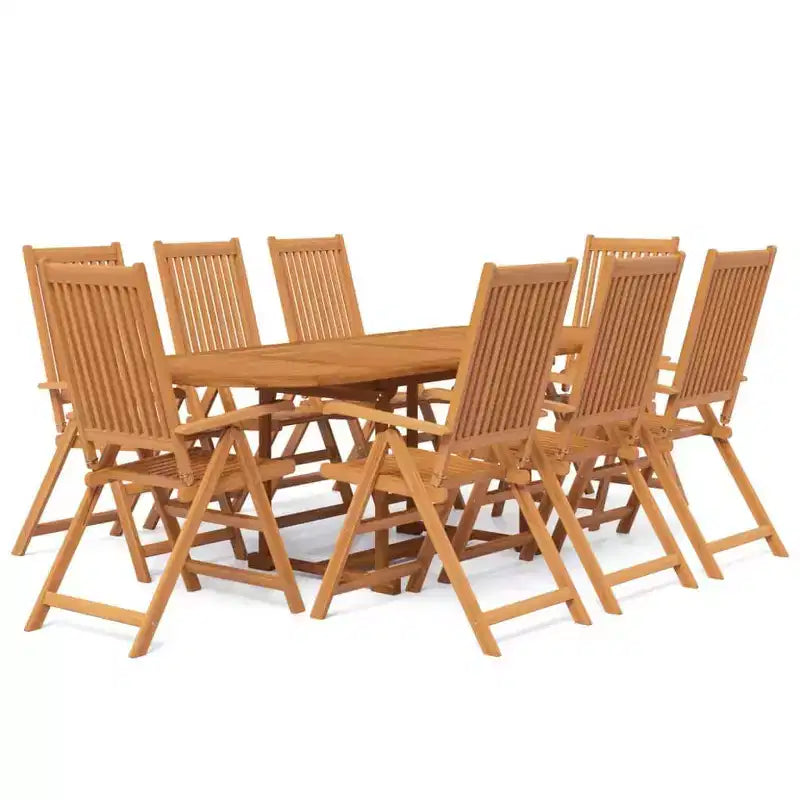 vidaXL Patio Dining Set Outdoor Dining Set Chair with Cushions for Garden
