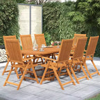 vidaXL Garten-Essgruppe Outdoor-Essgruppe Stühle mit Kissen für den Garten
