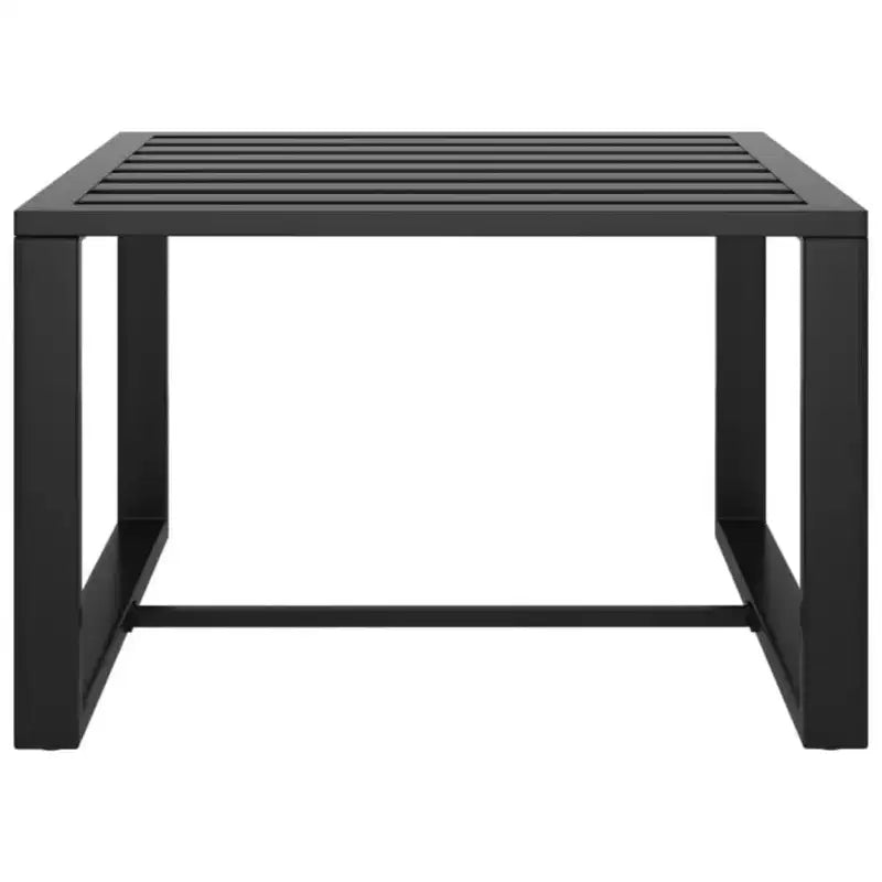 vidaXL Gartenlounge-Set Loungemöbel Outdoor Sofa Tisch Aluminium Anthrazit