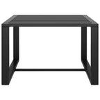 vidaXL Gartenlounge-Set Loungemöbel Outdoor Sofa Tisch Aluminium Anthrazit