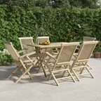 vidaXL Garten-Essgruppe Outdoor-Möbelset für den Garten Grau Massivholz Teak