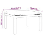 vidaXL Gartenmöbel-Set Outdoor-Ecksofa Schwarz und Grau Polyrattan