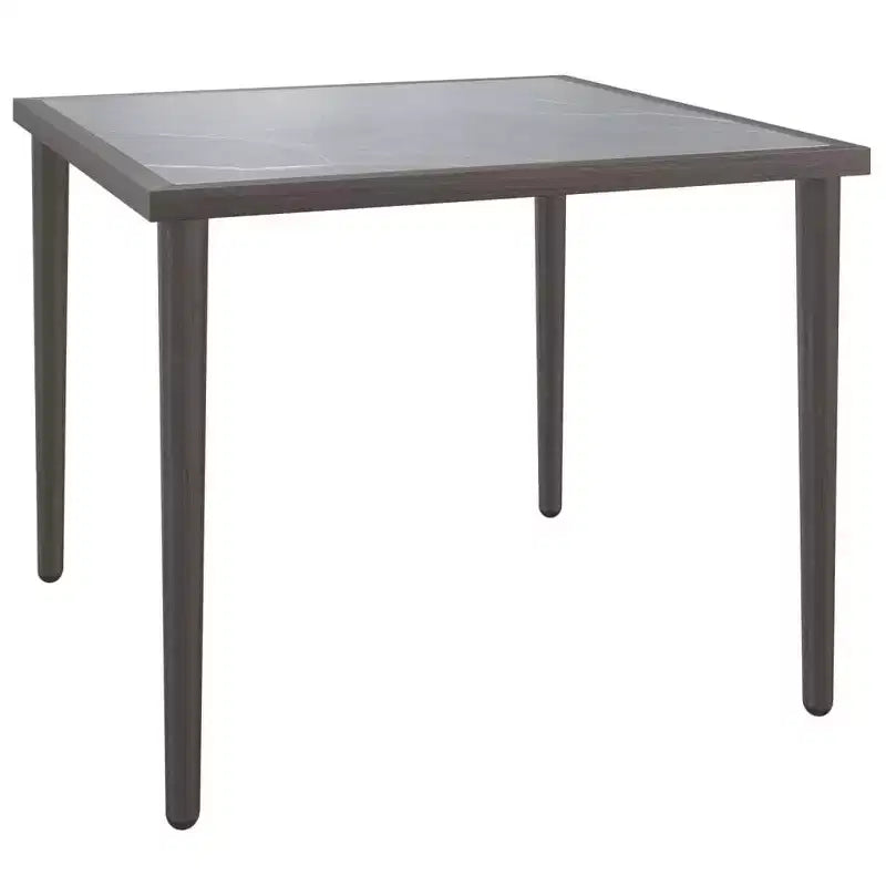 vidaXL 7-teiliges Garten-Lounge-Set mit Kissen Grau Polyrattan