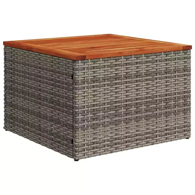 vidaXL Garten-Sofa-Set Grau, Dunkelgrau