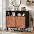 31.5 Buffet Cabinet - Sideboard w/ Drawers, Shelves & Doors, Coffee Station & Robot Vacuum Friendly