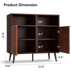 31.5 Buffetschrank – Sideboard mit Schubladen, Ablagen & Türen, Kaffeestation & Roboterstaubsaugerfreundlich