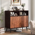31.5 Buffetschrank – Sideboard mit Schubladen, Ablagen & Türen, Kaffeestation & Roboterstaubsaugerfreundlich