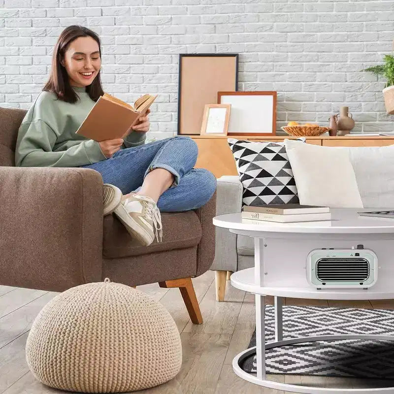 Couchtisch mit Hebefunktion und verstecktem Stauraum, runder Wohnzimmertisch