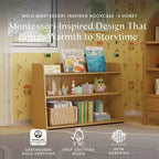 Babyletto Melo Montessori-inspiriertes Bücherregal