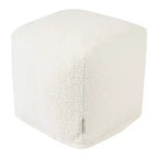 Majestic Home Goods,Cube Pouf Cream