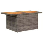 vidaXL Garten-Sofa-Set Grau