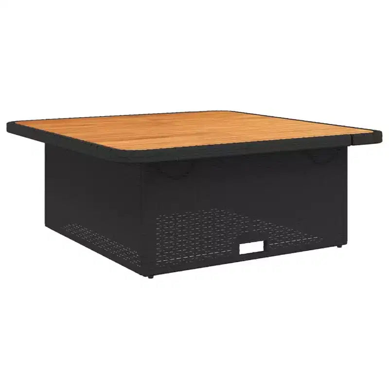vidaXL Garten-Essgruppe Schwarz, Braun, Creme